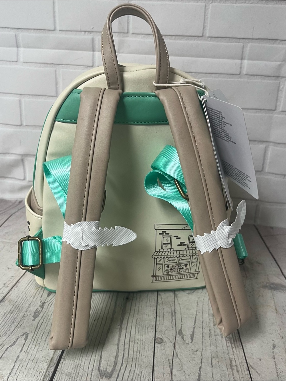 NWT Loungefly Friends Central Perk Domed Coffee Mug Scented Mini Backpack - Picture 6 of 12